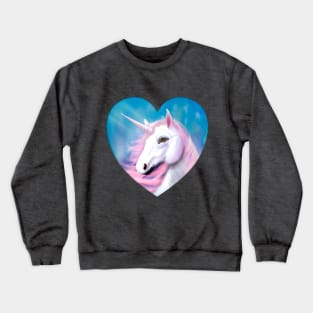 Unicorn Heart Crewneck Sweatshirt